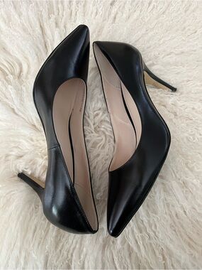 NWT - Cole Haan Black Pointed-Toe Stiletto Pumps